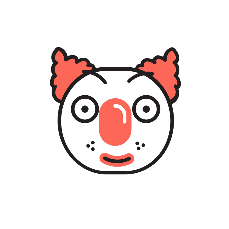 Clown Icon 80396